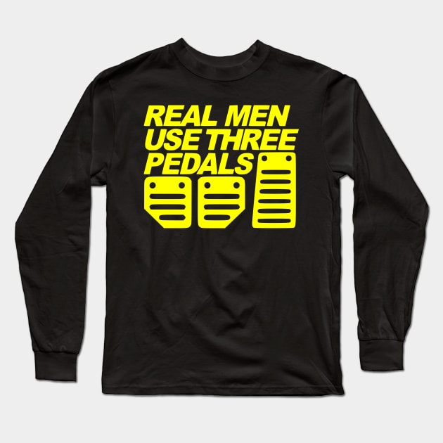 Real men Long Sleeve T-Shirt by Tuner Society SA